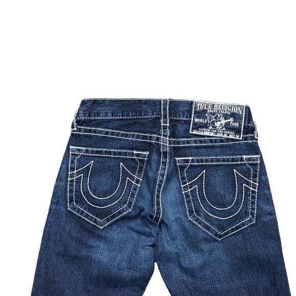 TRUE Religion Jeans Size 29 BOBBY BIG T Blue - Picture 2 of 8